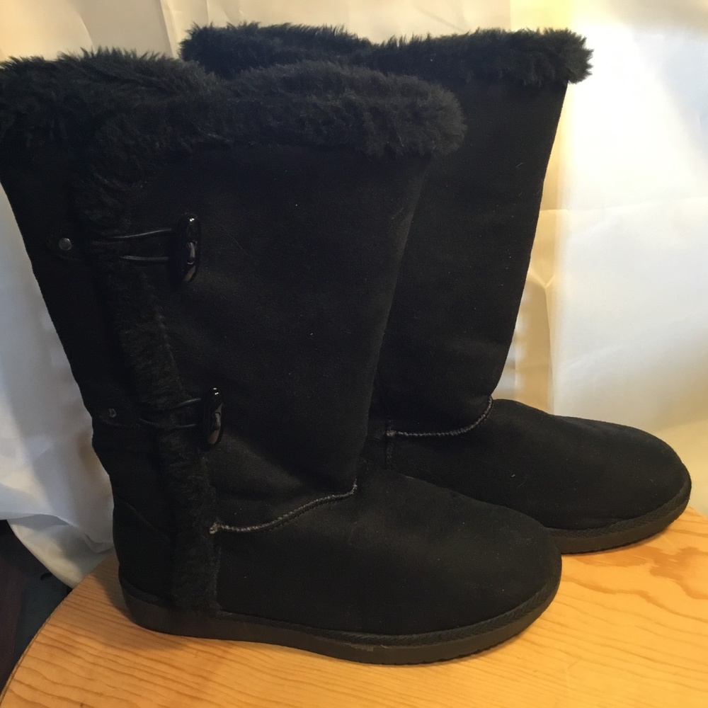 Airwalk Black Toggle Boots • Size 7